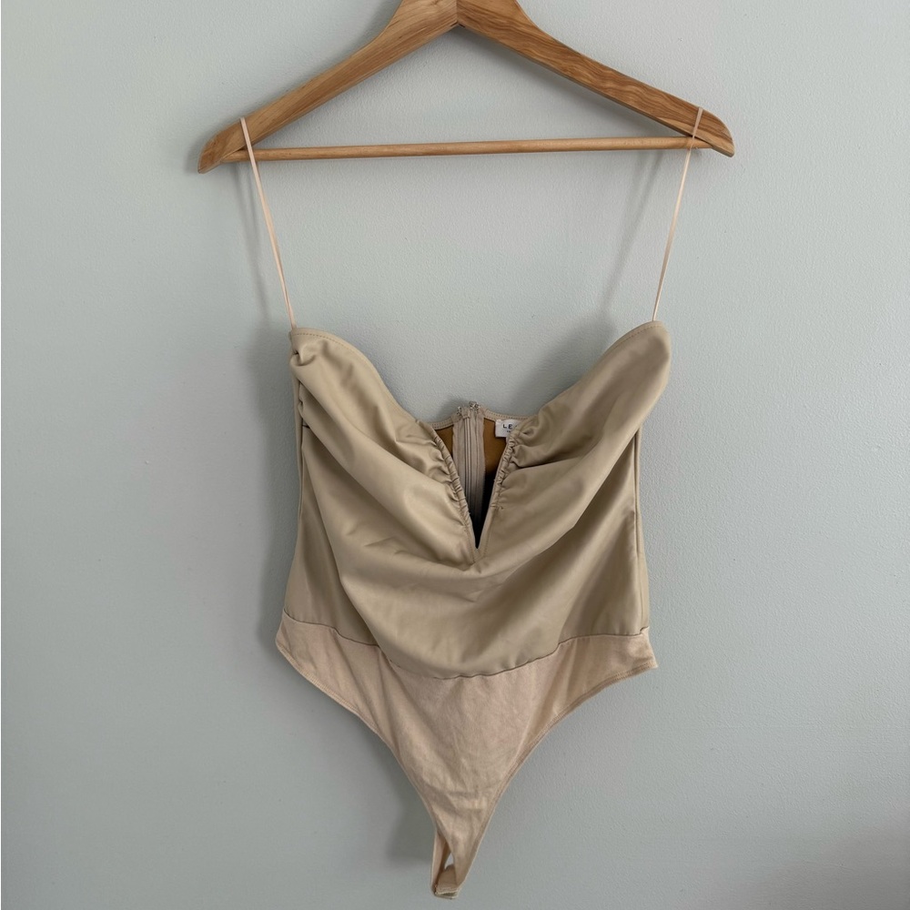 Le Lis Tan Bodysuit